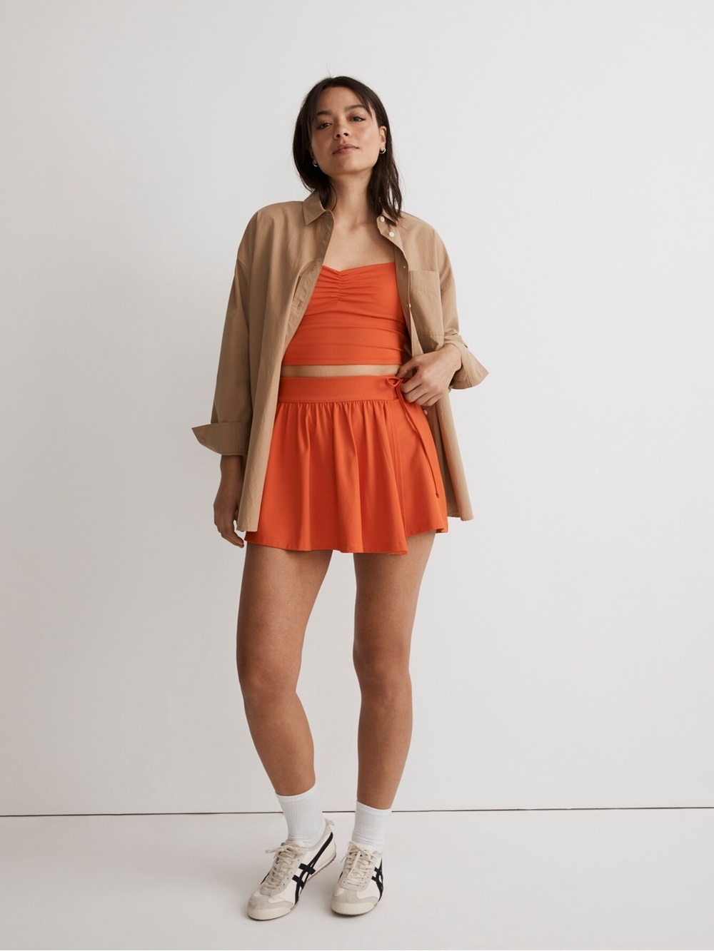 NWOT Madewell Flex Wrap Skort
